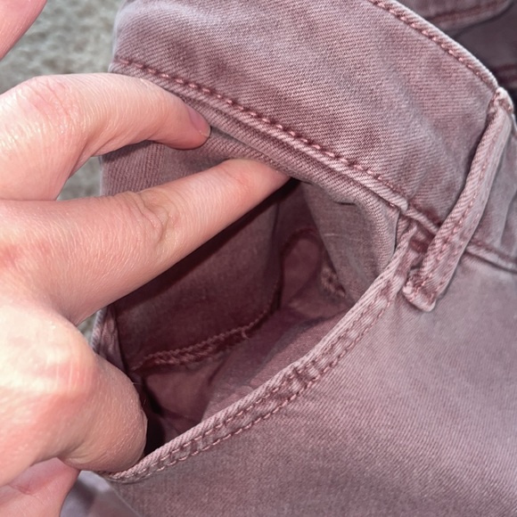 American Eagle size 10 regular washed out purple jeggings - Picture 5 of 10